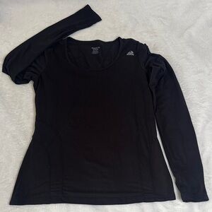 Reebok Women's Classic Black Long Sleeve Tee